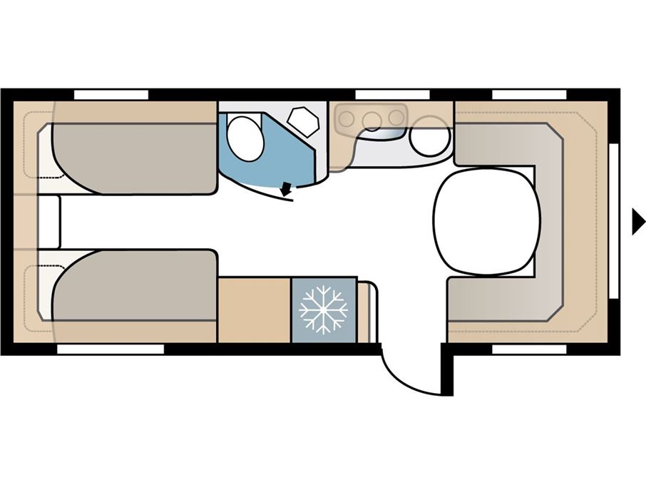 Kabe Ametist 560 GLE KS B2 PREMIUM LINE